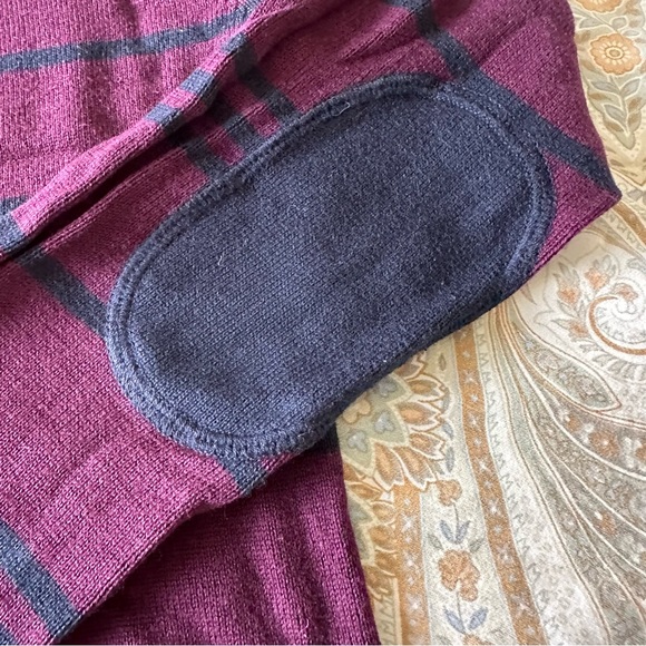 BR Striped Sweater - Burgundy, Size XS - Picture 3 of 3